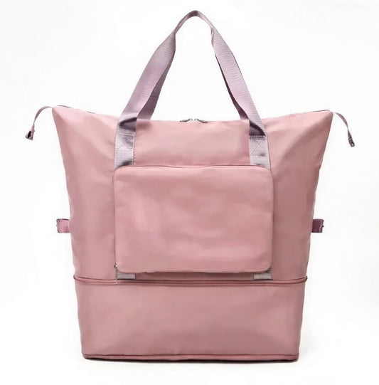 Bolso Totebag Plegable color Rosa