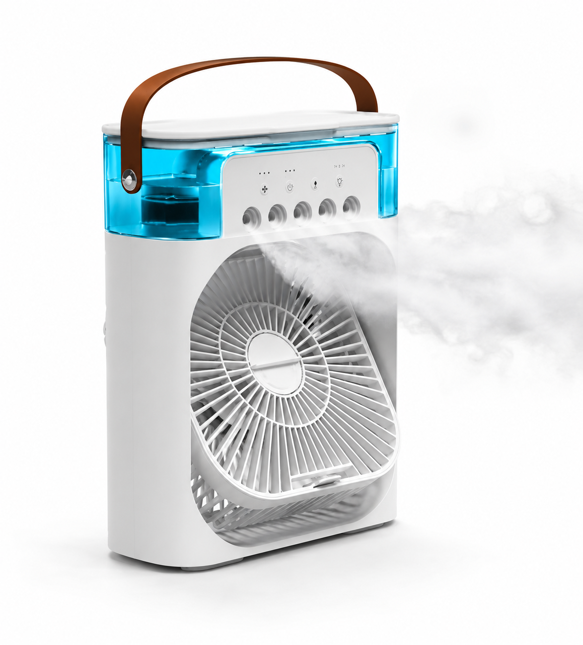 Ventilador Climatizador con pulverizador portátil