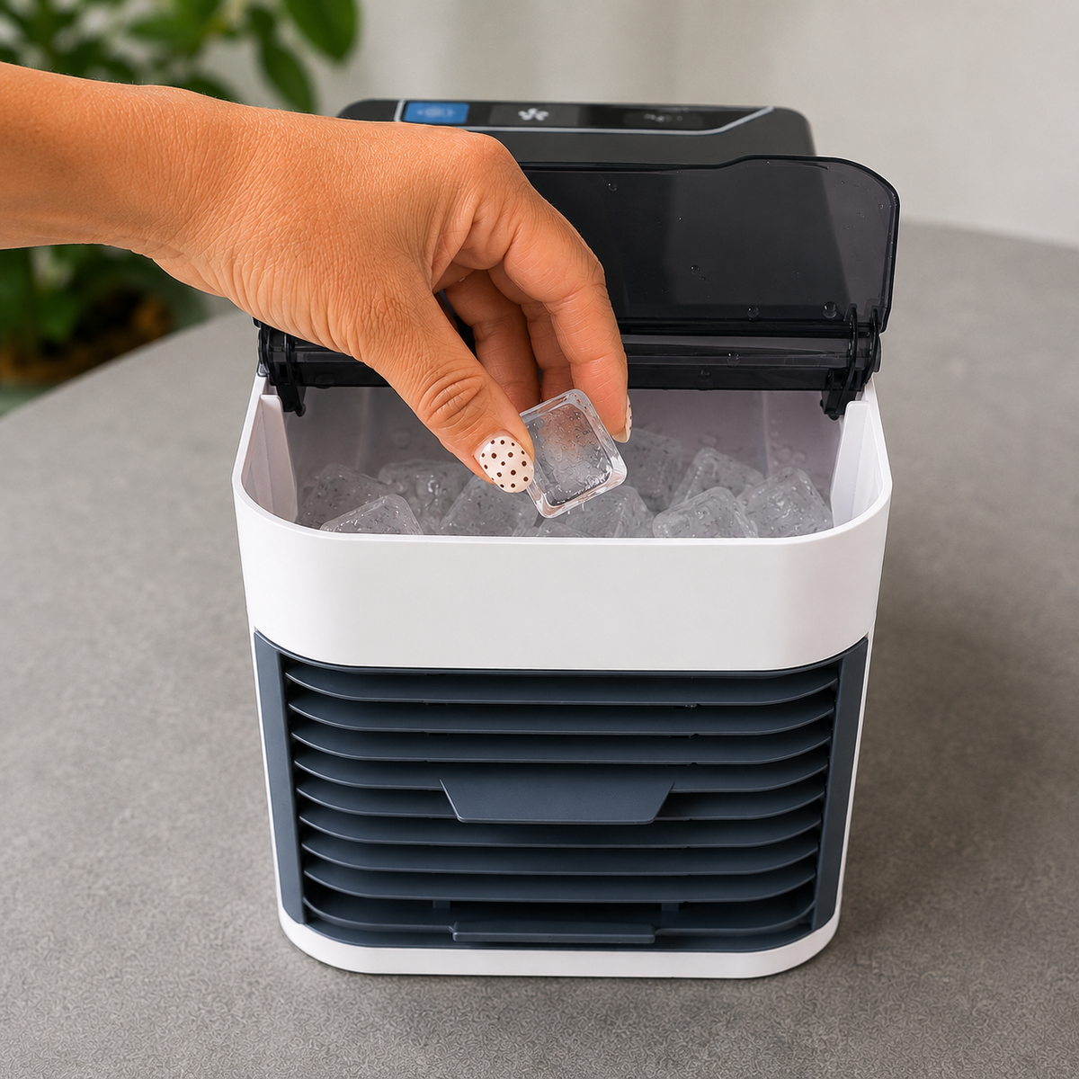 Climatizador portátil Aire+Hielo