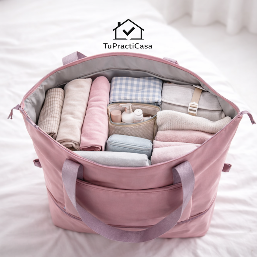 Bolso Totebag Plegable – Espacio extra cuando lo necesitas